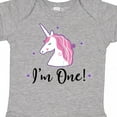 thumbnail image 4 of Inktastic 1st Birthday Unicorn Girls Baby Bodysuit, 4 of 5