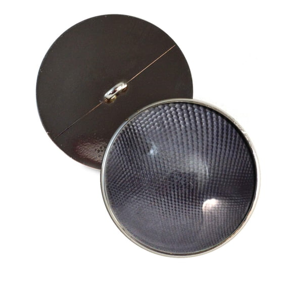 Black Bee Insect Sew-On Button Glass Eyes