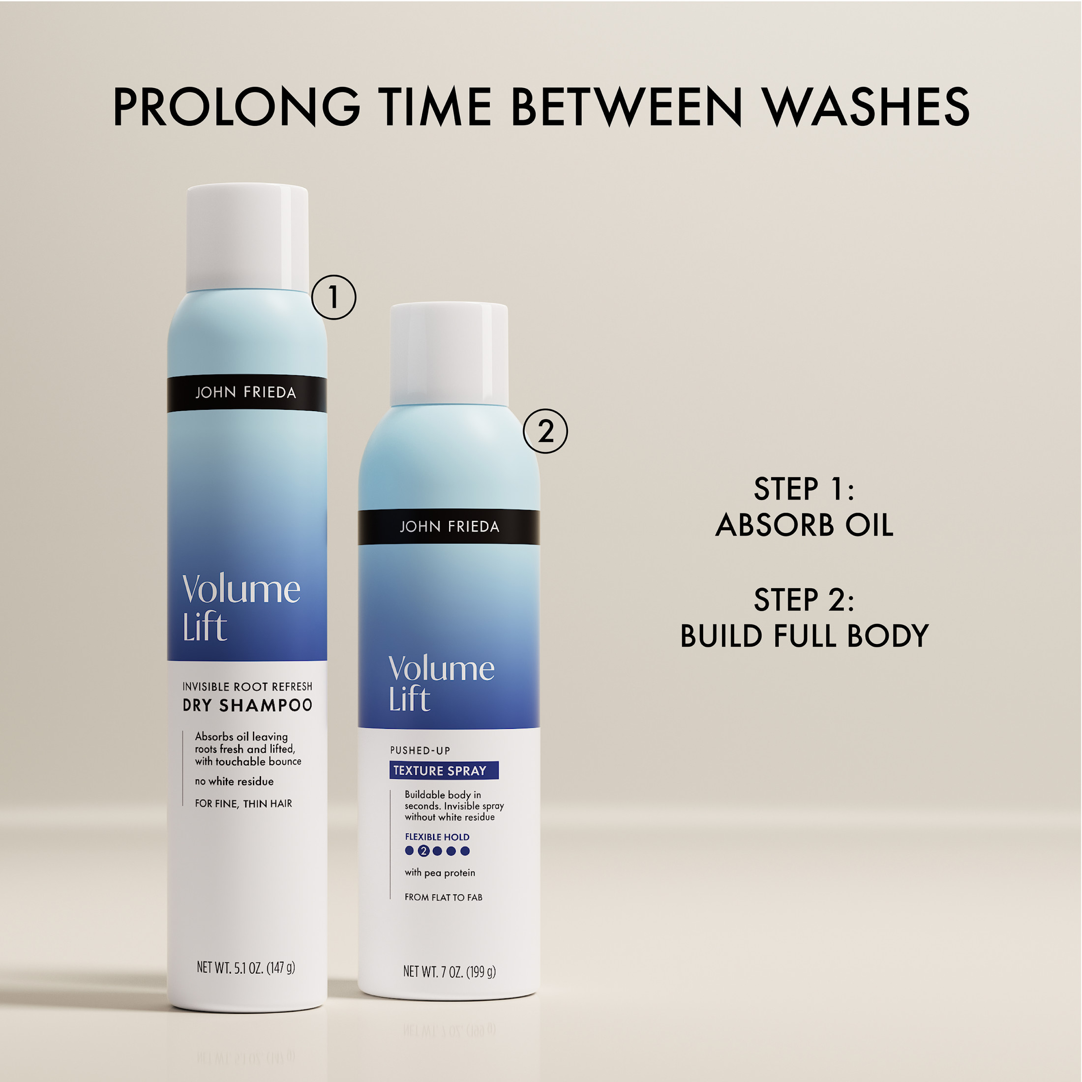 John Frieda Volume Lift Invisible Root Refresh Dry Shampoo photo 8