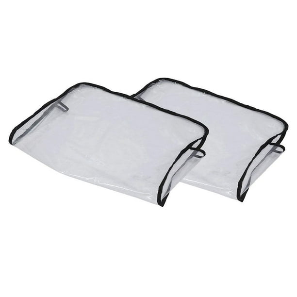 2x Traseras Para Sillas De Barbero Salón Spa Belleza Cubierta profesion De Vinilo De PVC