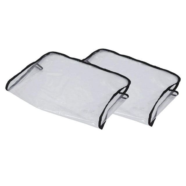 2x traseras para silla de peluquero de peluquería Cubierta protectora de Zulema cubierta del respaldo del asiento del salón