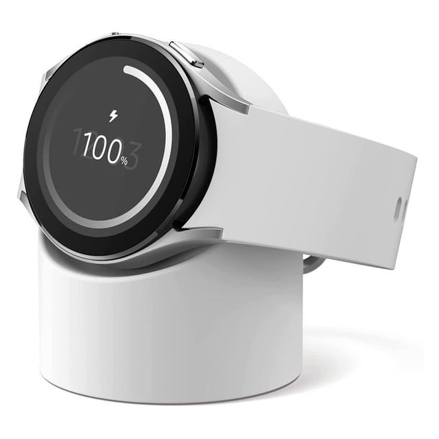 Para Samsung Galaxy Watch Soporte de cargador inalámbrico Organizador de cables 5/5Pro Blanco FLhrweasw Nuevo