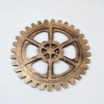 thumbnail image 3 of Steampunk Gear Decoración de estilo industrial Tablero de madera de alta densidad Casa Bar Club Adorno de pared Inevent JJ19179-02, 3 of 5