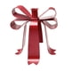 thumbnail image 1 of Portavelas de hierro con forma de lazo, candelabro decorativo, soporte creativo para velas para fiestas, aniversarios, repisas, comedores y cenas. Rojo, 1 of 9