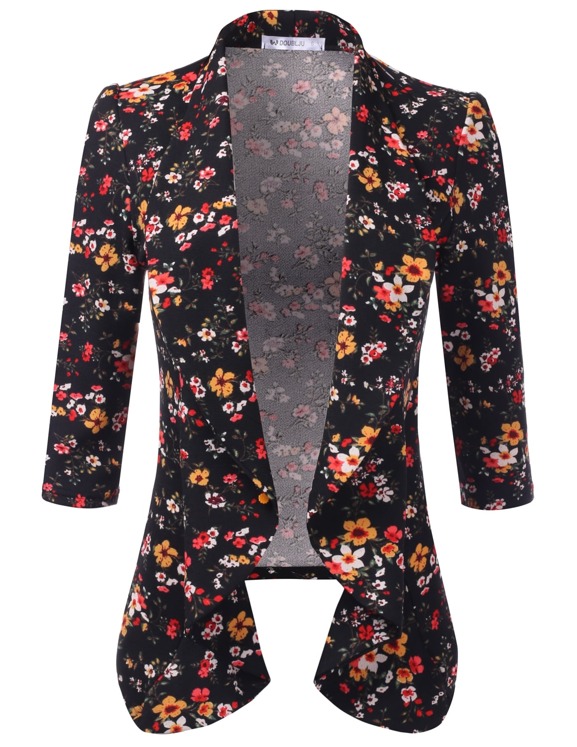 plus size short sleeve blazer