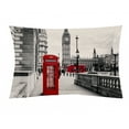 thumbnail image 3 of Comforter Cover Set 3D Big Ben Printed Highend London Painting Duvet Cover Set,Twin (68"x86"), 3 of 5