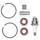 thumbnail image 3 of Kit de cilindro de material de pistón de aluminio Accesorios de pistón Kit de sello de aceite de pistón de cilindro de 40 mm apto para FT250 HT250 FS250 FS250R FS202 FS120 Anggrek Otros, 3 of 8