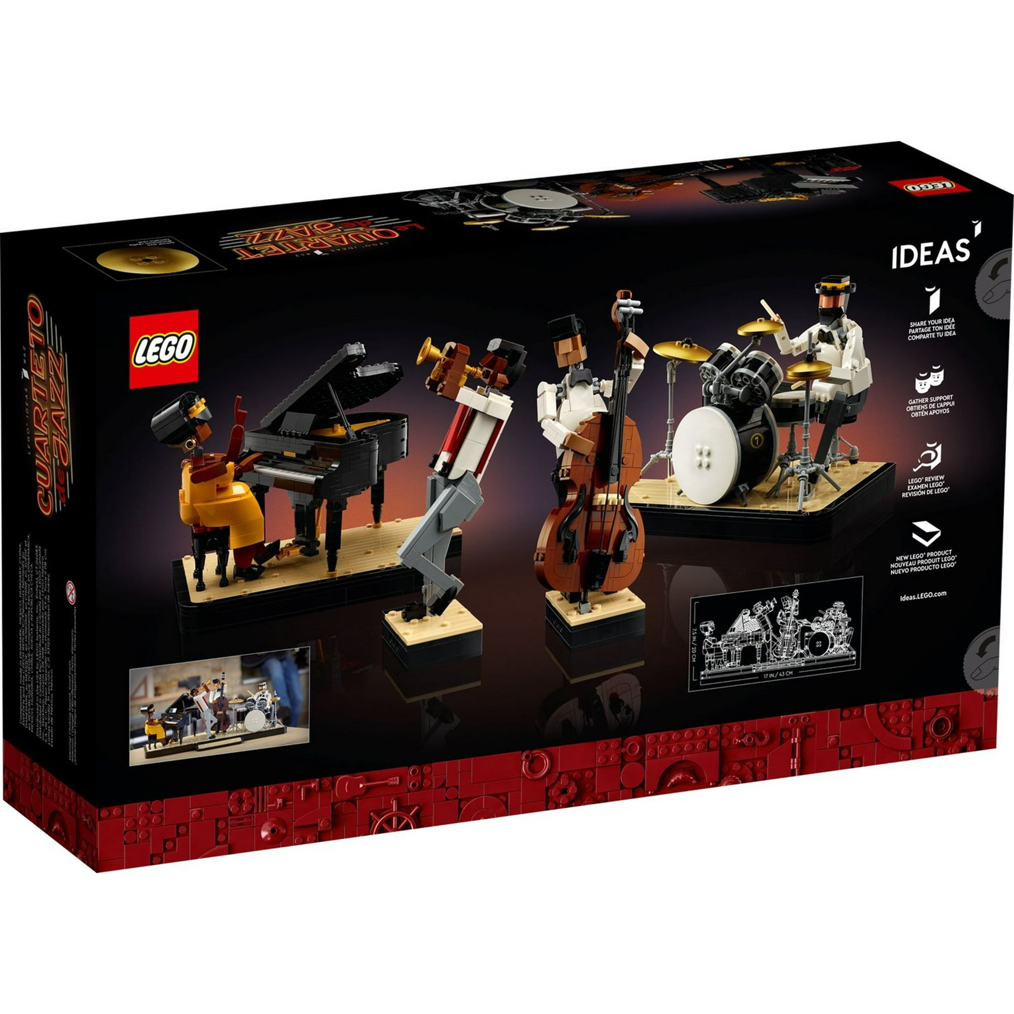 Lego - LEGO IDEAS 21334 JAZZ QUARTET - Walmart.ca