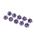 thumbnail image 1 of de Dados D20 de Veinte Caras Piezas para Jugar a D& de Favores - Púrpura yotijar Dados de 20 caras, 1 of 10