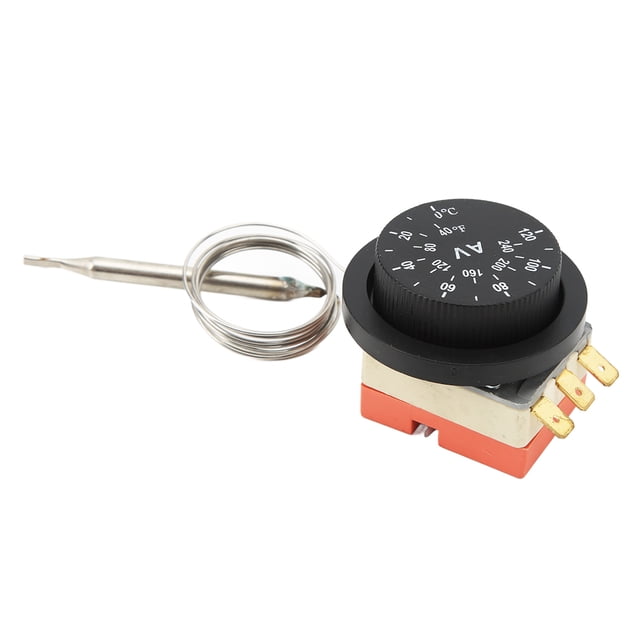 Adjustable Electric Fan Thermostat Switch, Professional Install 10 PCS Radiator Cooling Fan Thermostat Controller Switch For Automotive Radiator
