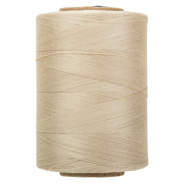 Cotton Hand Quilting Thread 100% Wax Finish Cotton - Ecru — Fabric
