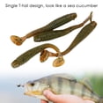 thumbnail image 3 of Yosoo 50PCS 5cm Soft Plastic Fishing Lures T-Tail Grub Worm Baits Fish Tackle Accessory, Baits, Fishing Baits, 3 of 7