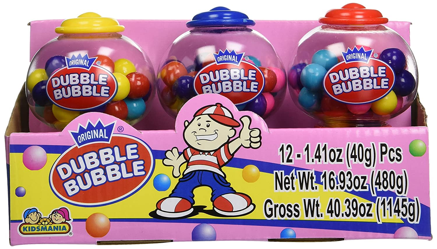 Dubble Bubble Mini Gumball Machine | Candy Funhouse