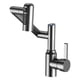 thumbnail image 2 of 360-degree Rotation Faucet 360 Rotation Faucet Bathroom Washroom 360-degree Rotation Brass Body Horizontal Swing Arms, 2 of 11