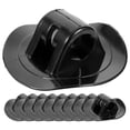 thumbnail image 1 of OULII 10Pcs Kayak Buckles Black PVC Practical Cord Buckle Set for Boat and Canoe Outdoor Use, 1 of 8