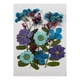 thumbnail image 1 of Flores secas, flores secas prensadas mixtas, hojas, flores prensadas secas, flores prensadas azul y violeta, 1 of 7