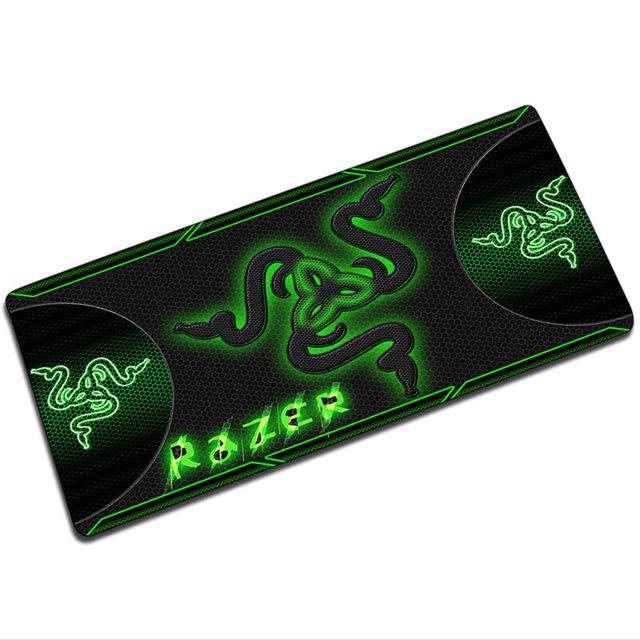 Razer Mause-alfombrilla de ratón de Anime, alfombrilla grande de escritorio para ordenador de videojuegos, accesorios para Pc, teclado, alfombrilla de ratón para Gamer, 30x80, Varmilo