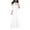 White, variant on ICHUANYI Womens Fashion Elegant Long Sleeve Solid Dress Party Bandage Long Dresses
