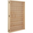 thumbnail image 6 of Wooden Wall Mount Display Case,7-Tier Display Storage Organizer Case with Acrylic Door,Wall-mountable Wooden Display Cabinet for Model Cars, 6 of 12
