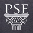 thumbnail image 3 of CafePress - Pi Sigma Epsilon White Logo Long Sleeve T Shirt - Mens Hooded Shirt, 3 of 3