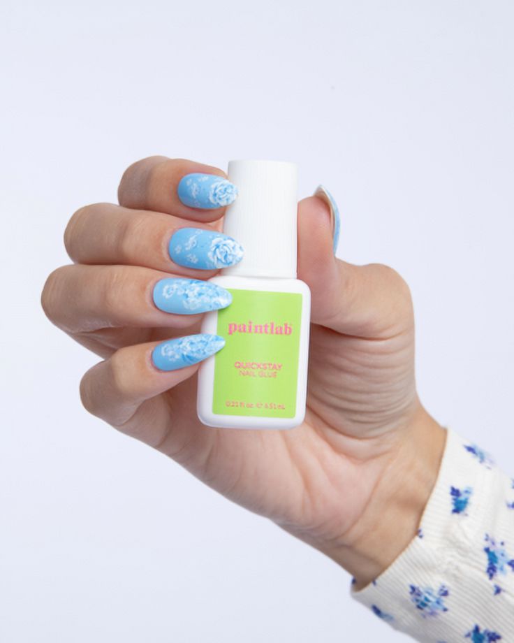 PaintLab Ultra-Strong Press-On Nail Glue | Brush-On, Long Lasting False Nail Glue