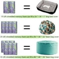 thumbnail image 4 of 10 LBS Shredded Memory Foam Filling, Comfortable & Soft Bean Bag Stuffing, Random Colors Beanbag Filler for Various Pillows, Dog Bed, Punching Bag, Couch Cushion, Pouf, Back Cushion, 4 of 6