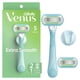 thumbnail image 1 of Gillette Venus Extra Smooth Green Women's Razor - 1 Handle + 2 Refills (Packaging May Vary), 1 of 11