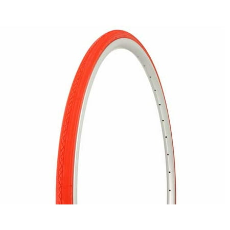Tire Duro 700 x 23c Red/Red Side Wall HF-156. Bicycle tire, bike tire, track bike tire, fixie bike tire, fixed gear
