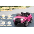 thumbnail image 6 of Winado Licensed Toyota 12V Kids Electric Ride On Car with Remote Control, Music, Lights, Pink, 6 of 9