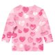 thumbnail image 4 of Blusas y camisas de cuello redondo y manga larga para niños, blusas/camisas de poliéster con estampado de corazones, mangas 3/4 y cuello redondo, elegantes e informales., 4 of 5