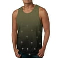 thumbnail image 1 of LOVZFMLL Tank Tops for Men's Fitness Home Wear Pajamas Color Solid Color T-shirt Sports, 1 of 4
