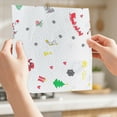 thumbnail image 6 of CMYYNNA Christmas Print Kitchen Paper Towels, Absorbent Kitchen Cleaning Towels, Holiday Themed Paper Towels, Oil Absorbent Cleaning Paper, Festive Kitchen Essentials, 6 of 8