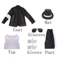 thumbnail image 4 of 6 Piece Set Cosplay Costumes Boys Performance Clothing Party Sets Shirts Coats Long Pants Accessories for Halloween Christmas Gifts, 4 of 8