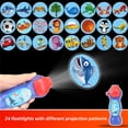 thumbnail image 4 of XFGOU Toys and Hobbies Children's Cartoon Projection Flashlight 24 Pattern Early Education Slide Hand Holding Projector Electronic Luminous Dinosaur Toys Children's projection toys, 4 of 6
