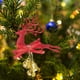thumbnail image 1 of Xihbxyly Colgante Navideño de Ciervo, Diseño de Reno Saltarín Galvanizado, Campanas para Decoración Navideña, Adorno Colgante Versátil para Árbol y Estanterías, Decoración Festiva para El Hogar, Idea, 1 of 6