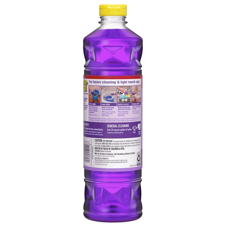 Pine-Sol Multi-Purpose Cleaner, Lavender Scent, 28 oz Bottle for