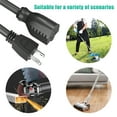 thumbnail image 7 of HITRENDS 2 Pack 1ft Extension Cord, UL Listed 125V 10A, 18 AWG Outlet Saver Power Extension Cord, 7 of 7