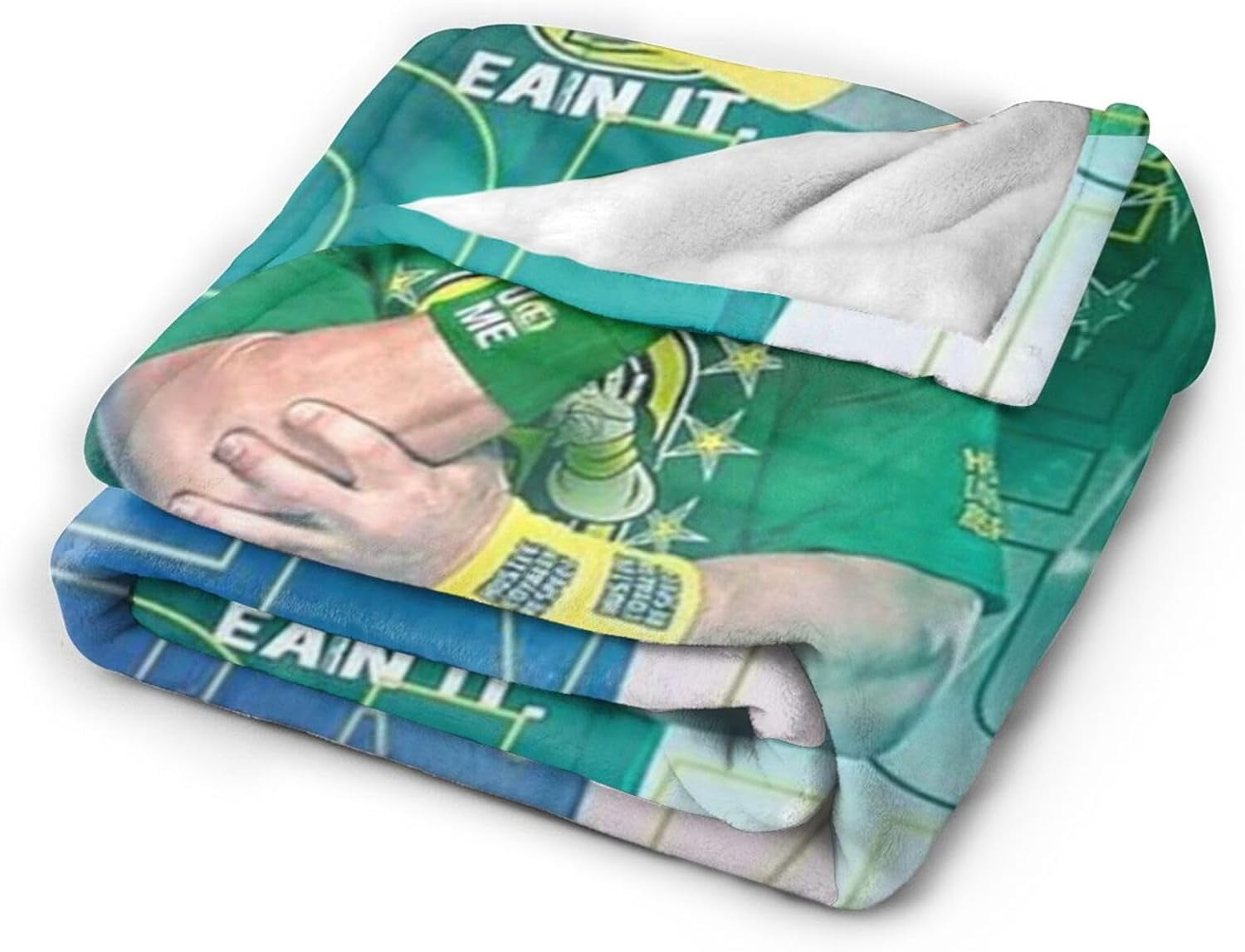 Ultra-Soft Anti-Pilling Lightweight Warm Blanket John Cena Blanket Cozy Blankets Decor for Couch Bed Sofa Bedroom Home 80x60 in