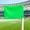 Green, variant on FORZA Pro Corner Flags – Durable Nylon Football Soccer Flags - Set of 4 | Perfect for Training and Games