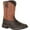 DK CHOCOLATE AND BURNT ORANGE, variant on Rocky Kids' Ride FLX Western Boot
