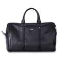thumbnail image 1 of Black Weaved Collapsible Duffel Bag designed with Spacious Interiors, Detachable Straps  lightweight luggage for travel, 1 of 6