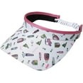 thumbnail image 1 of Glove It Women's Visor (Nine and Wine), 1 of 4