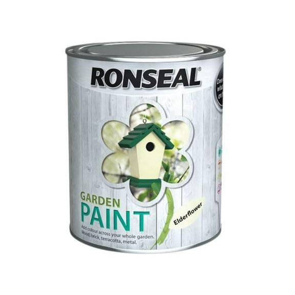 Ronseal - Garden Paint Elderflower 750ml