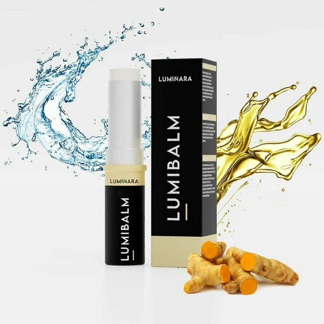 Barra de bálsamo Lumibalm para bolsas debajo de los ojos, ojeras, suero para ojos en barra con cúrcuma y retinol, crema reafirmante antienvejecimiento para ojos en barra, reduce las líneas finas, 2