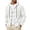 White, variant on XuJwPNcy Mens T-Shirts Long Sleeve Button Down Shirts Shacket Drawstring Hooded Tops Breathable Work Clothes with Pockets