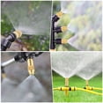 thumbnail image 7 of Lingsida 30pcs 1/4" Adjustable Copper Misting Nozzles, Atomizing Spray Emitters Drip Irrigation Sprinkler Heads for Garden, Greenhouse, Agricultural, Patio Misting, Outdoor Cooling System, 7 of 7