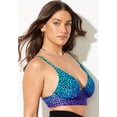 thumbnail image 4 of Swimsuits for All Women's Synergy Longline Underwire Bikini Top, 4 of 4