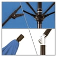 thumbnail image 3 of California Umbrella 9' Patio Umbrella in Forest Blue, 3 of 3