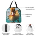 thumbnail image 4 of Easygdp Underwater Swimming Duck Bolsa Térmica Premium - Tela Oxford Impermeable, Gran Capacidad, Bolsillo Frontal, Unisex para Trabajo, Escuela, Actividades al Aire Libre y Picnics, 4 of 8