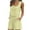 Yellow, variant on UAMVSH Womens 2 Piece Outfits Summer Casual Crop Tops and Shorts Set Lightweight Trendy Sleeveless Lounge Set with Pockets